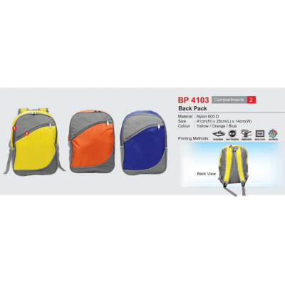 [Back Pack] Back Pack - BP4103